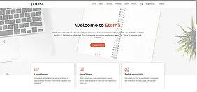 „Eterna‑Hero – moderne Kanzlei‑Landing‑Page“